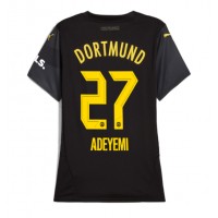 Borussia Dortmund Karim Adeyemi #27 Vieraspaita Naiset 2024-25 Lyhythihainen